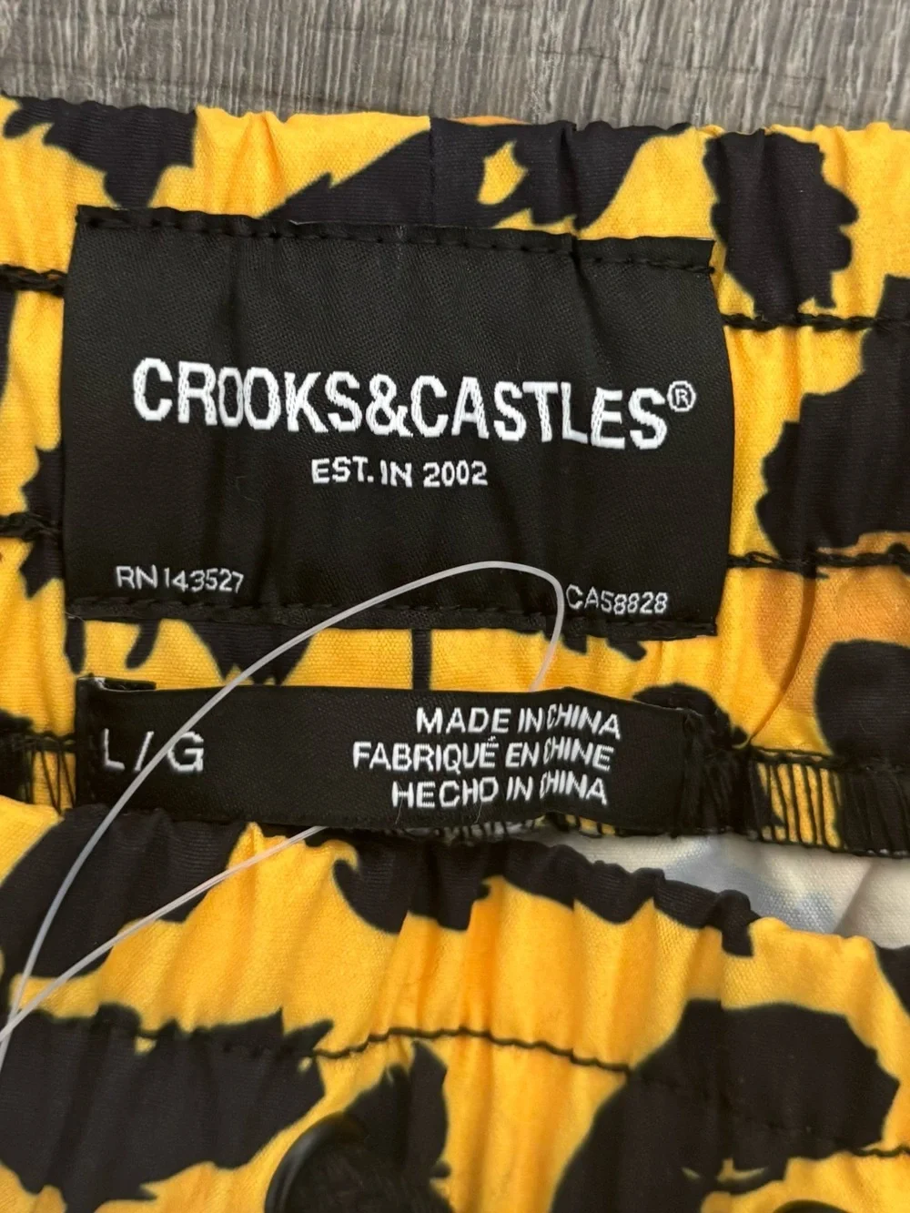 Crooks & Castles Leopard Tracksuit Set Fall 2019 Photo Sample men’s  Size L